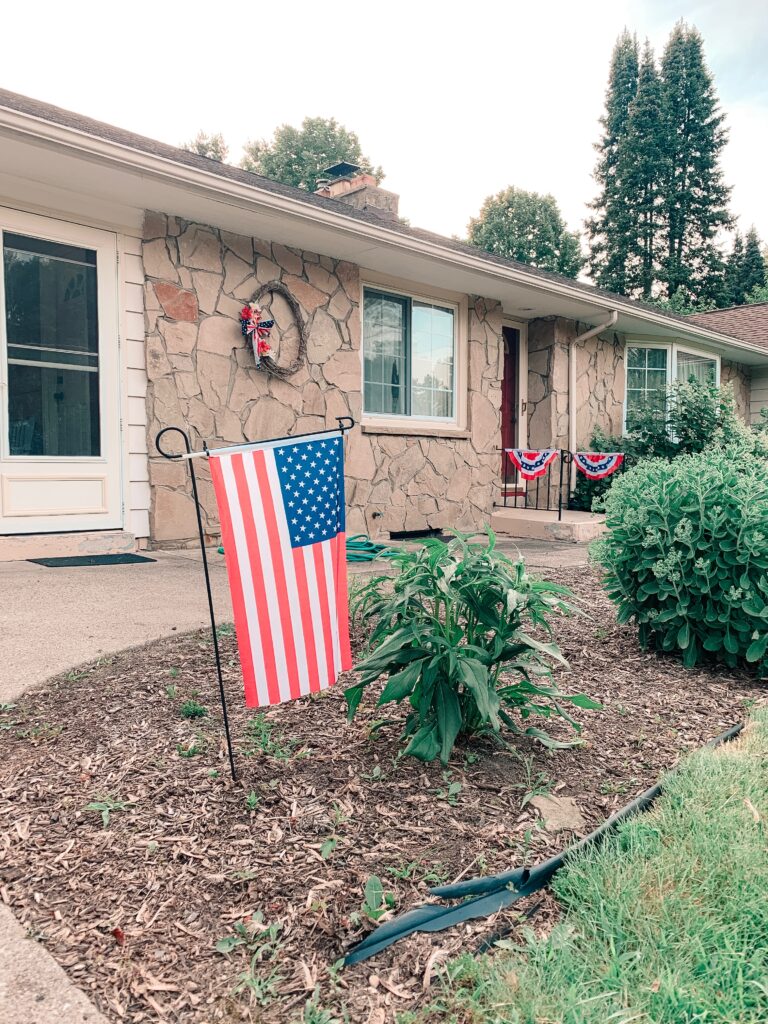 Simple Fourth of July Decor