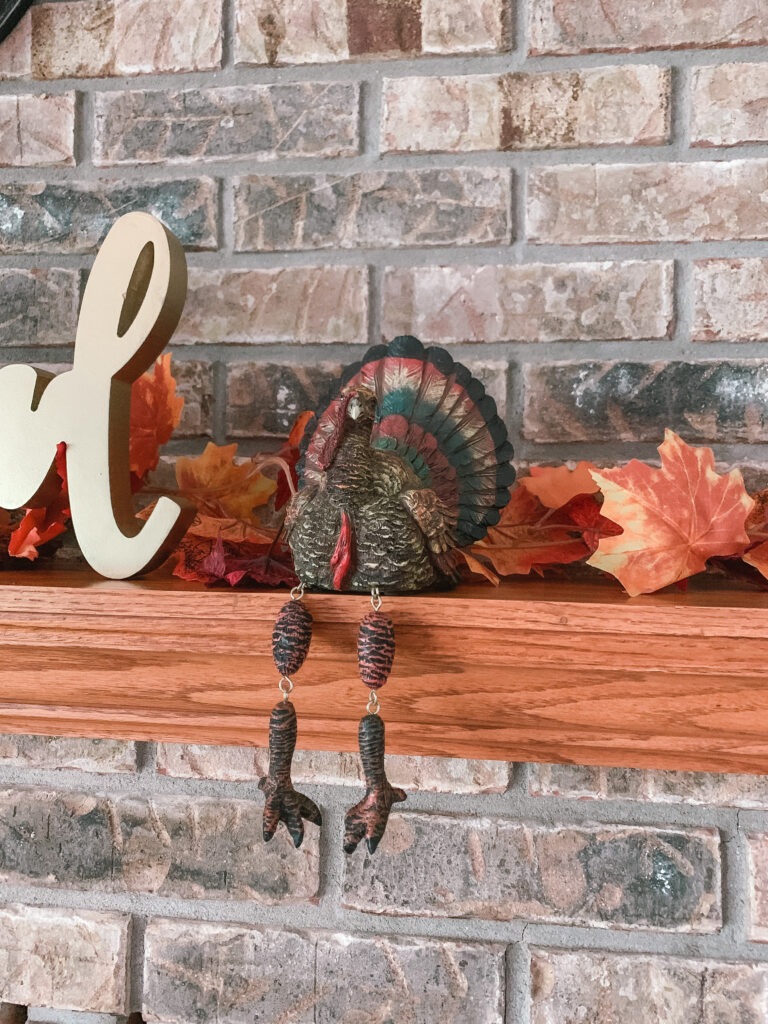Thanksgiving turkey decor