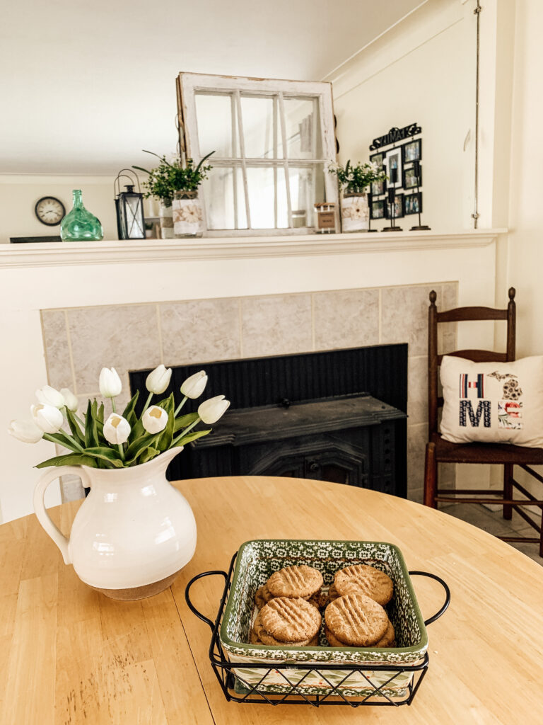 Tips for Styling a Mantle: Tip 3 - Add greenery