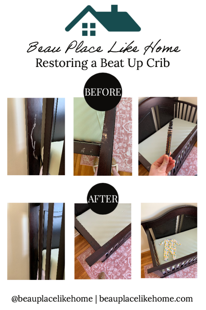 Restoring a beat up crib